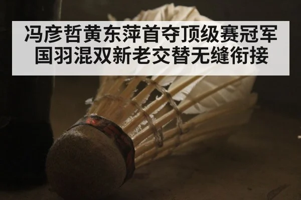 冯彦哲黄东萍首夺顶级赛冠军 国羽混双新老交替无缝衔接